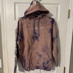 Civil Regime White Rose Unisex Hoodie Lilac Sand Size Medium New in Bag $150